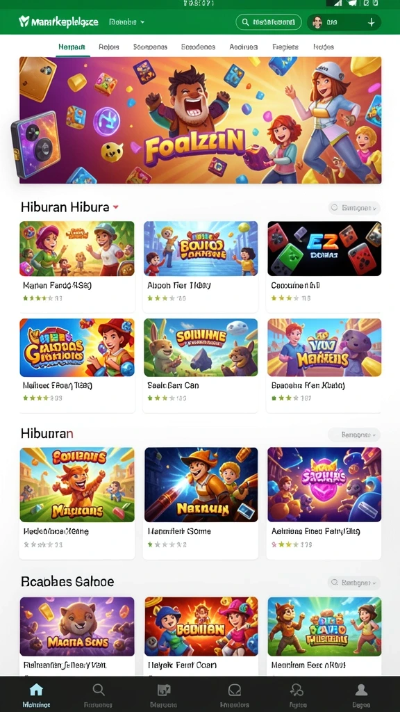 hokiraja - Tampilan antarmuka HOKIRAJA yang menarik dan modern.