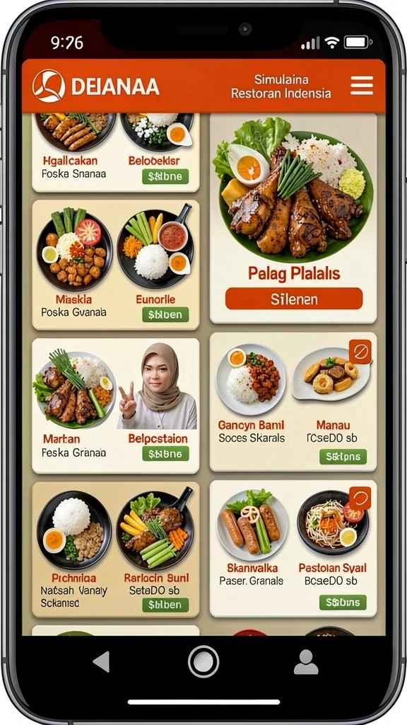 idn668 - Tampilan antarmuka yang menarik dan user-friendly.