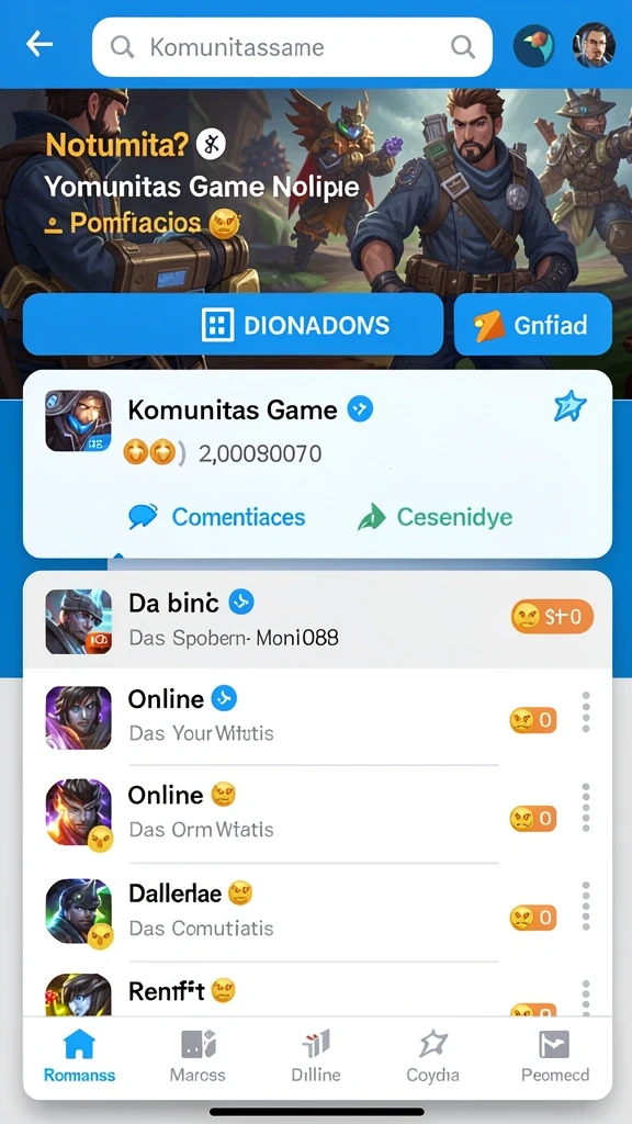 k3k3 - Mode permainan yang beragam dan menantang.